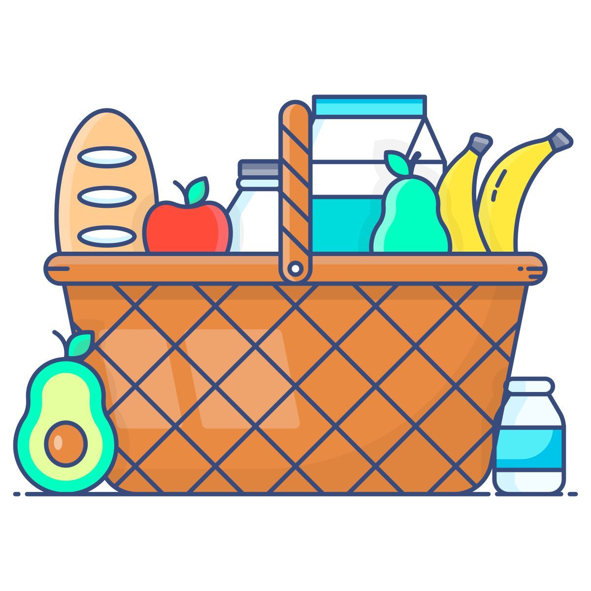 food basket icon