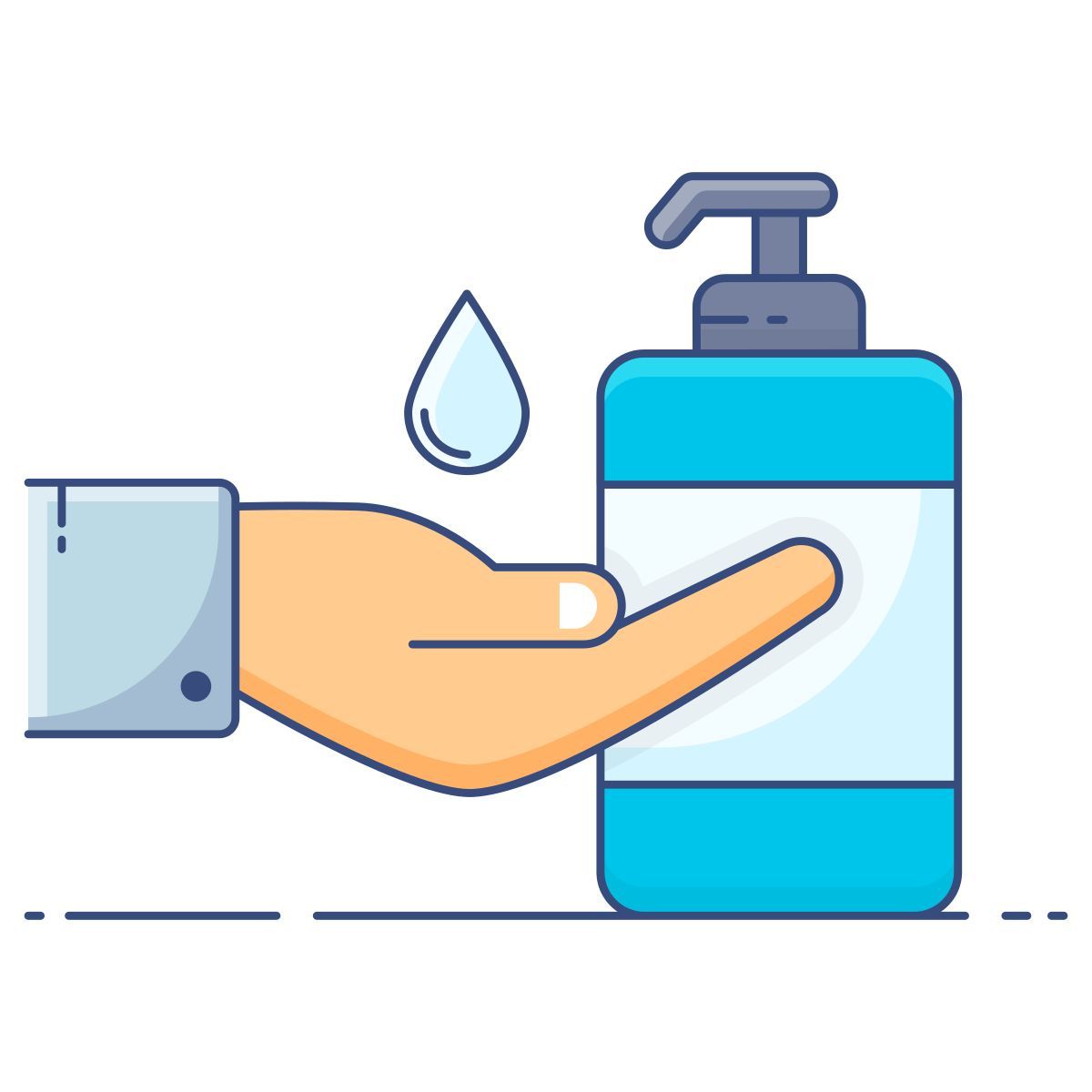 hand sanitizer icon