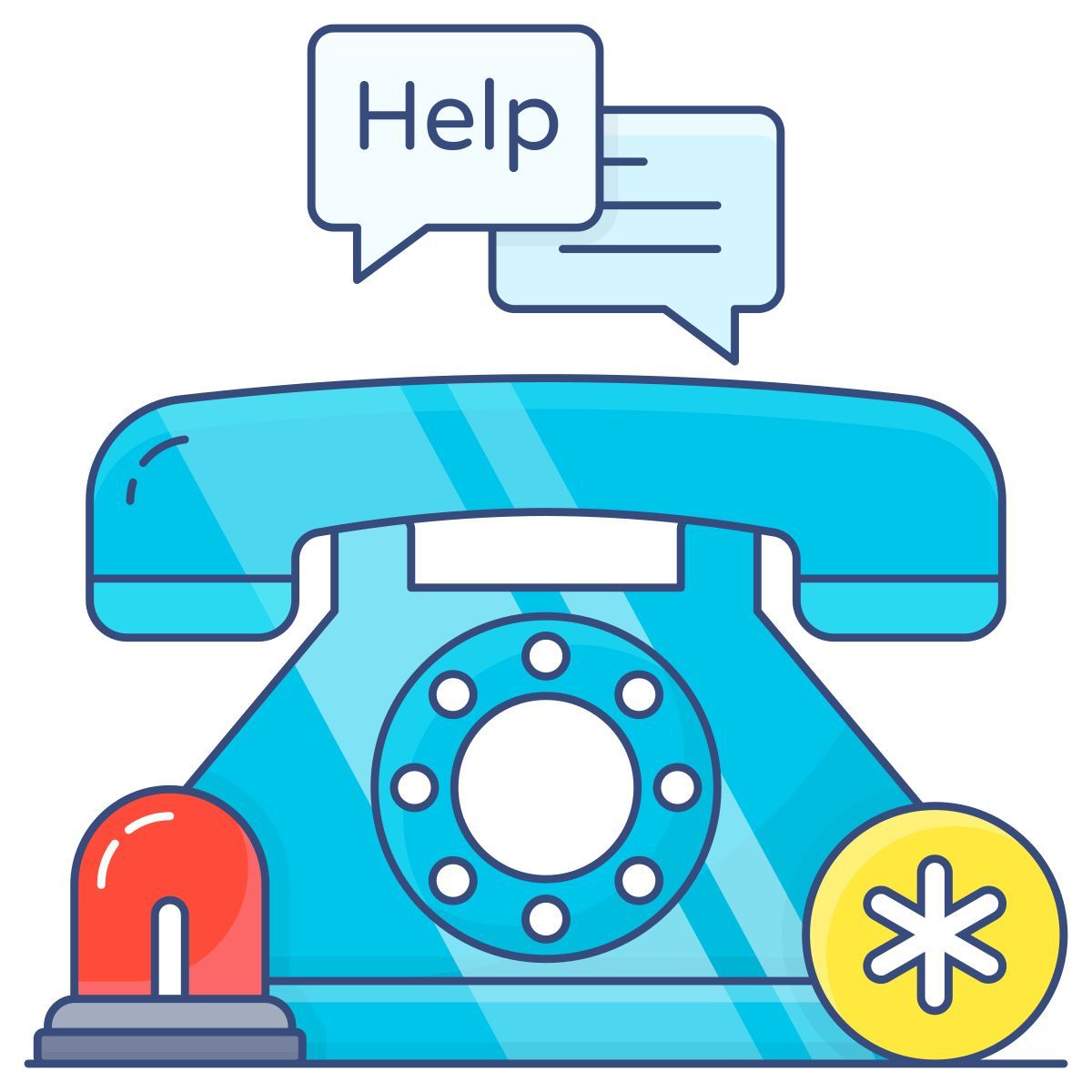 help line icon