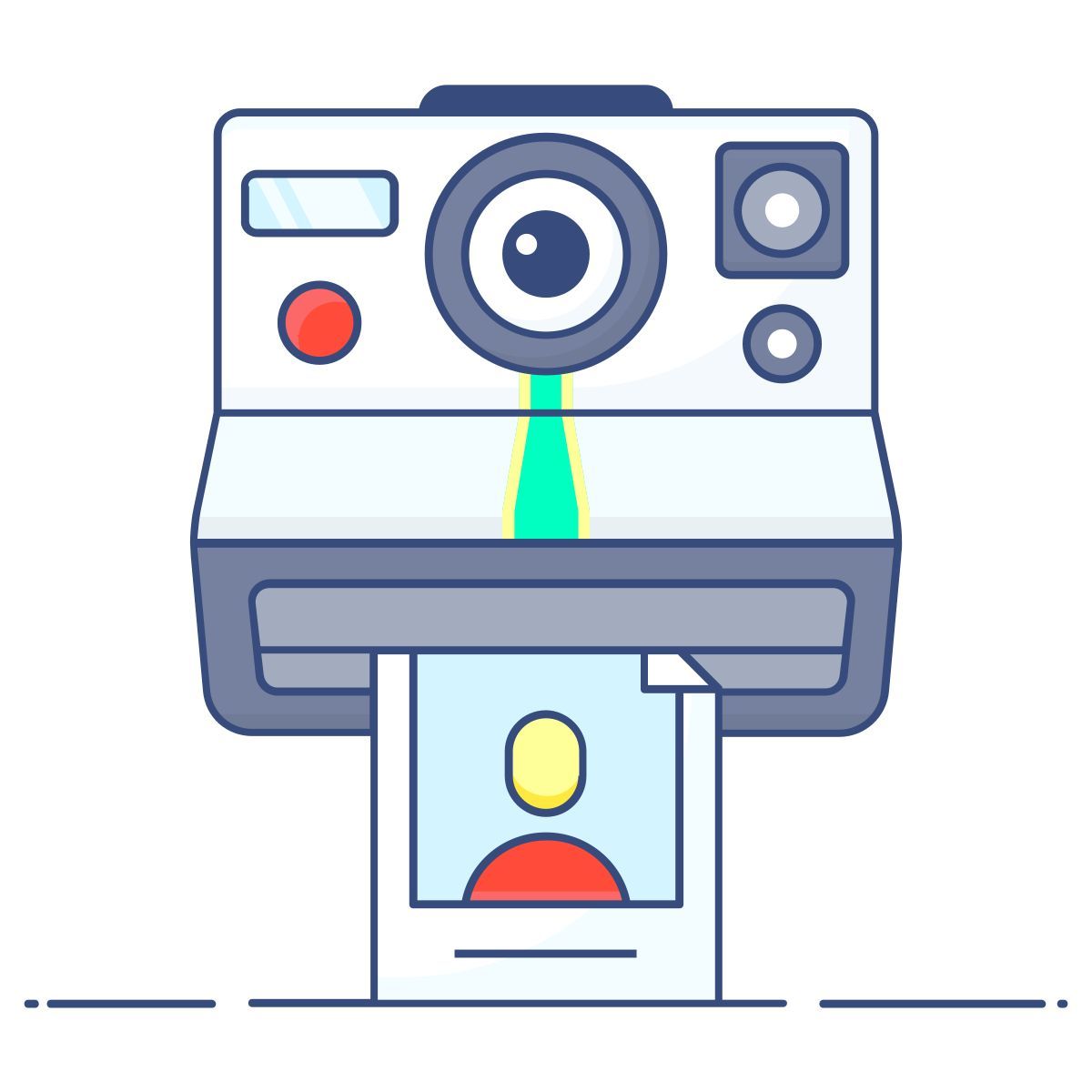 instant camera icon
