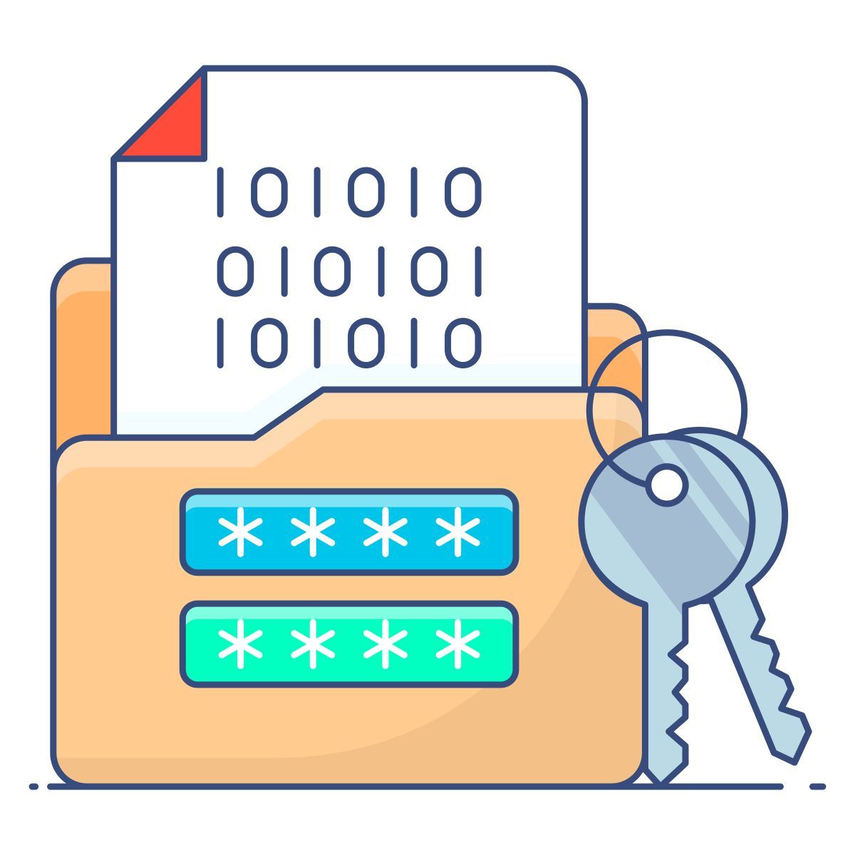 cartella protetta icon