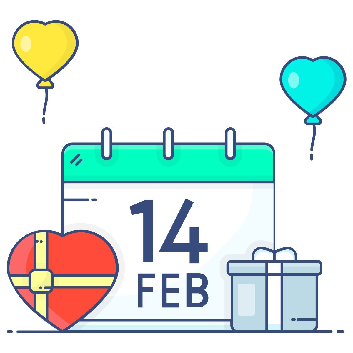 valentine's day icon