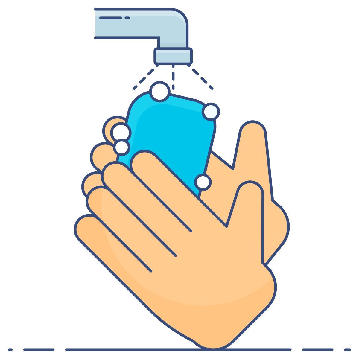 wash hands icon
