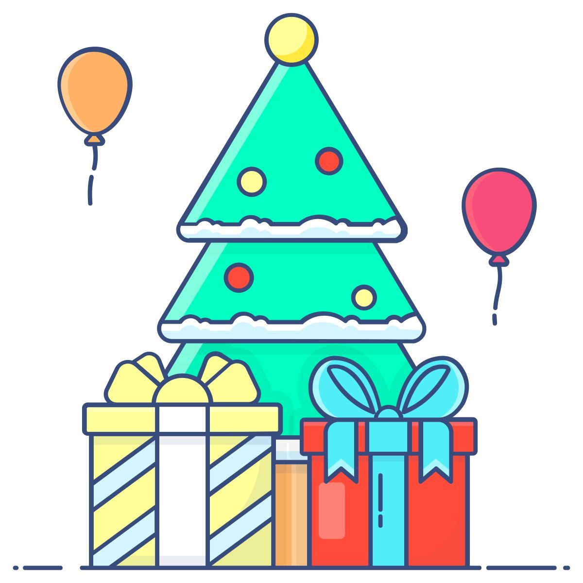 christmas tree icon