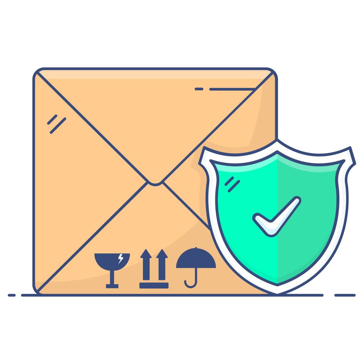 delivery insurance icon