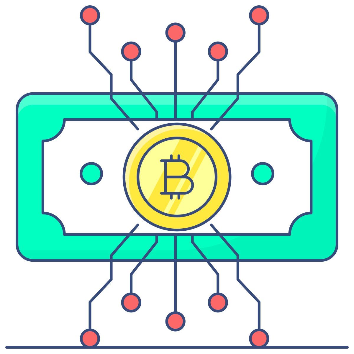 digital money icon