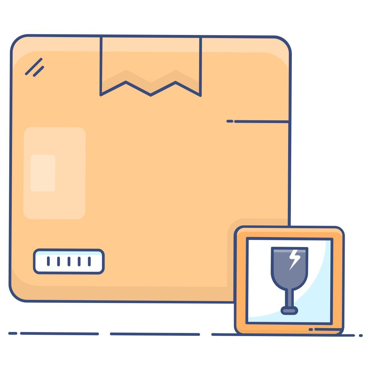 fragile icon