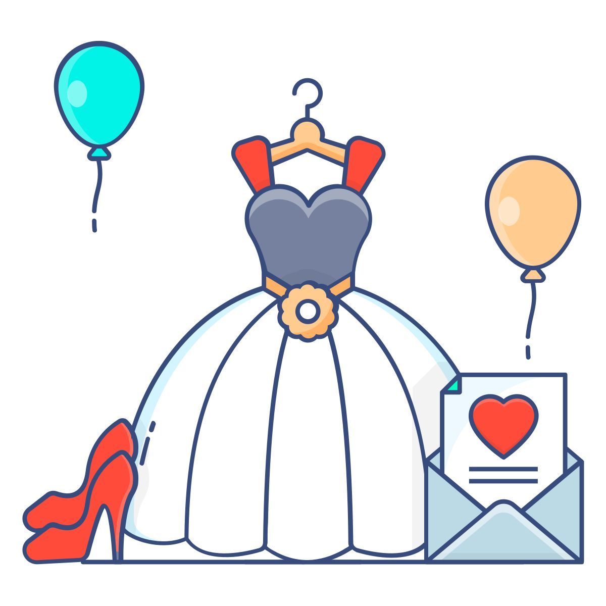 vestido icon