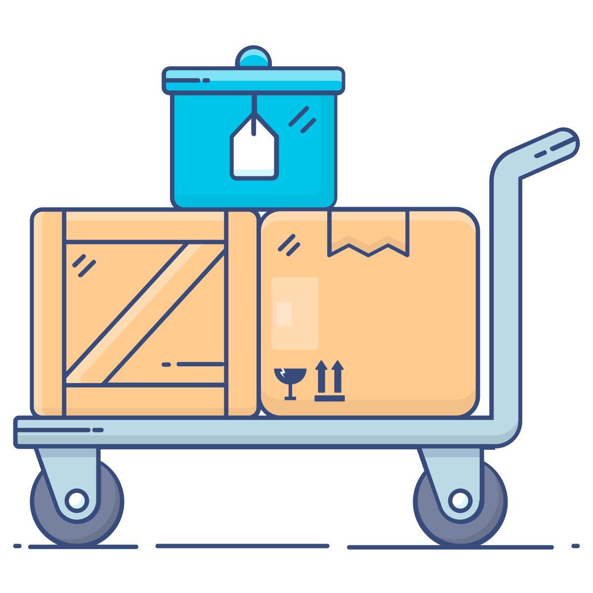 hand truck icon