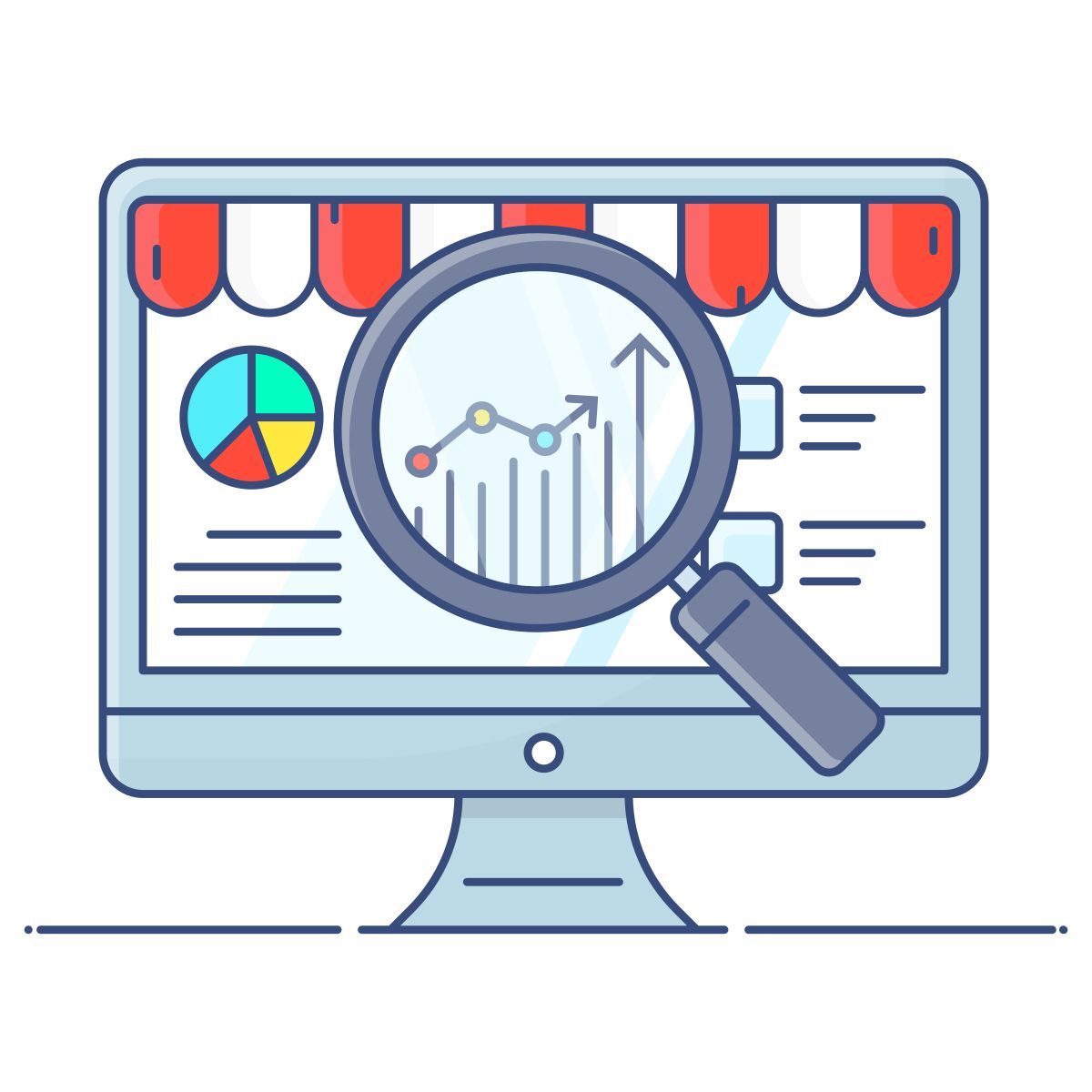 investigación de mercado icon