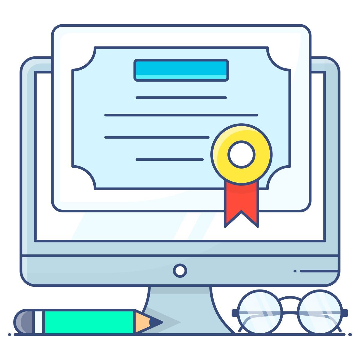 online zertifikat icon