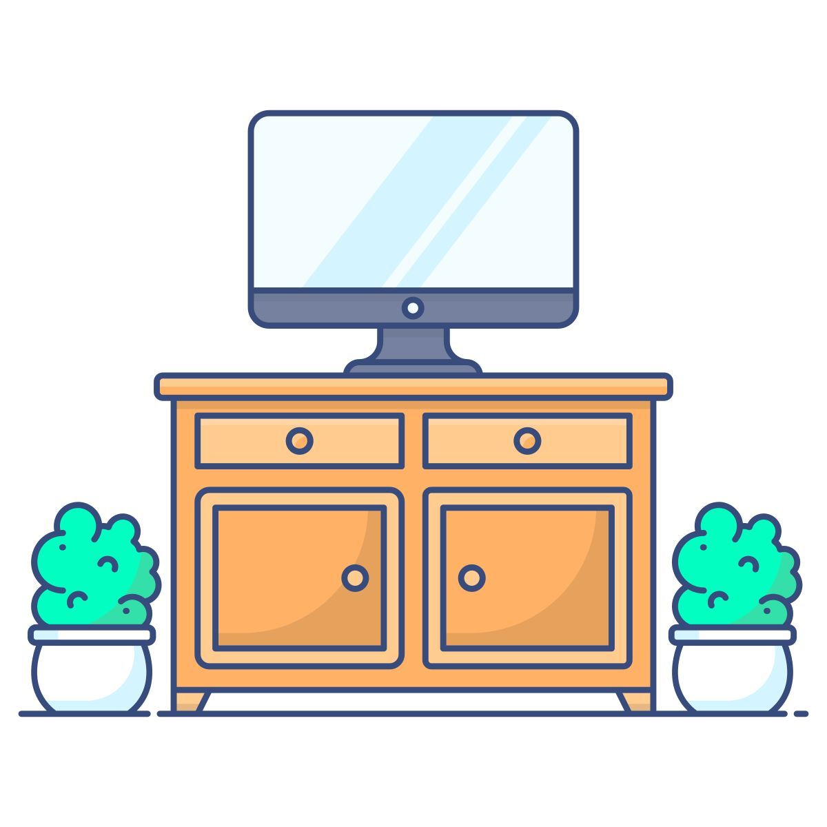 moniteur de télévision icon