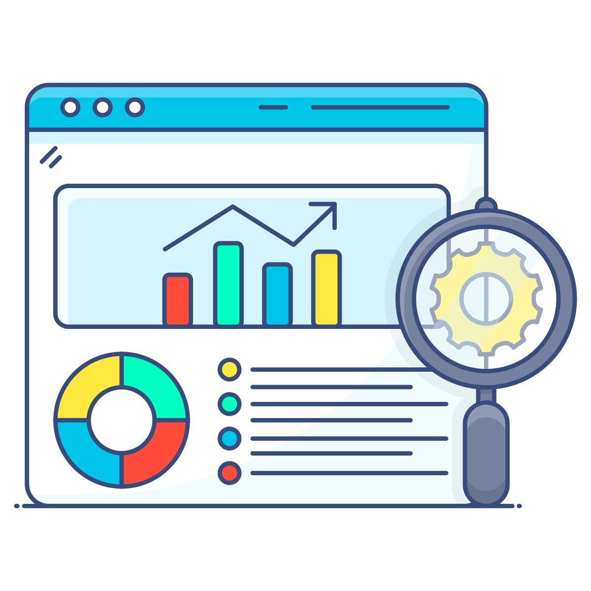 web analytics icon