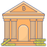 external bank-blockchain-cryptocurrency-smashingstocks-thin-outline-color-smashing-stocks icon