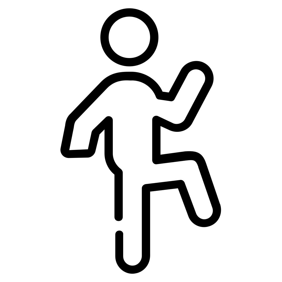 armless person icon
