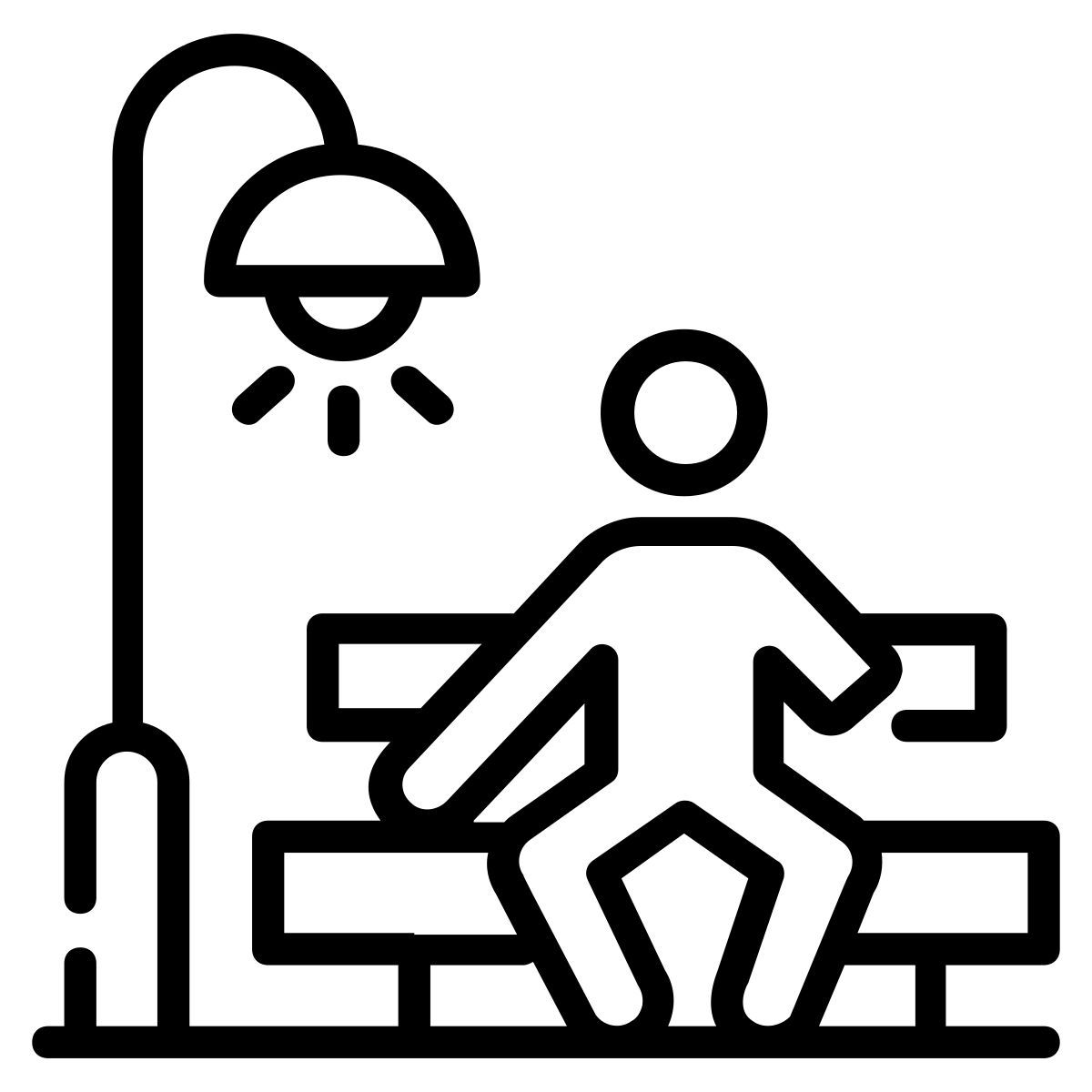 armless person icon