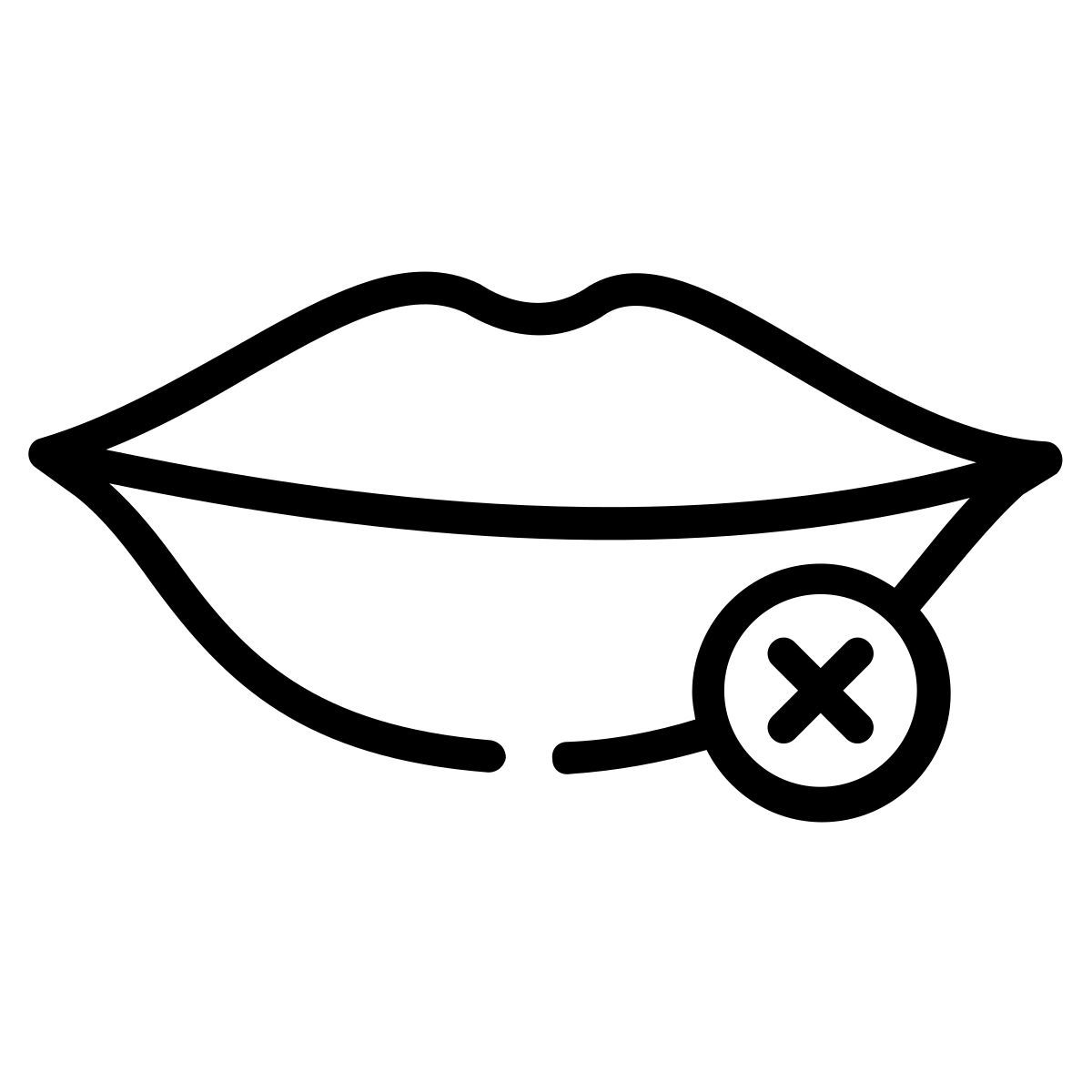 can't speak icon