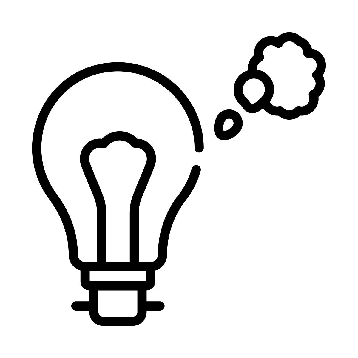 creative thought icon