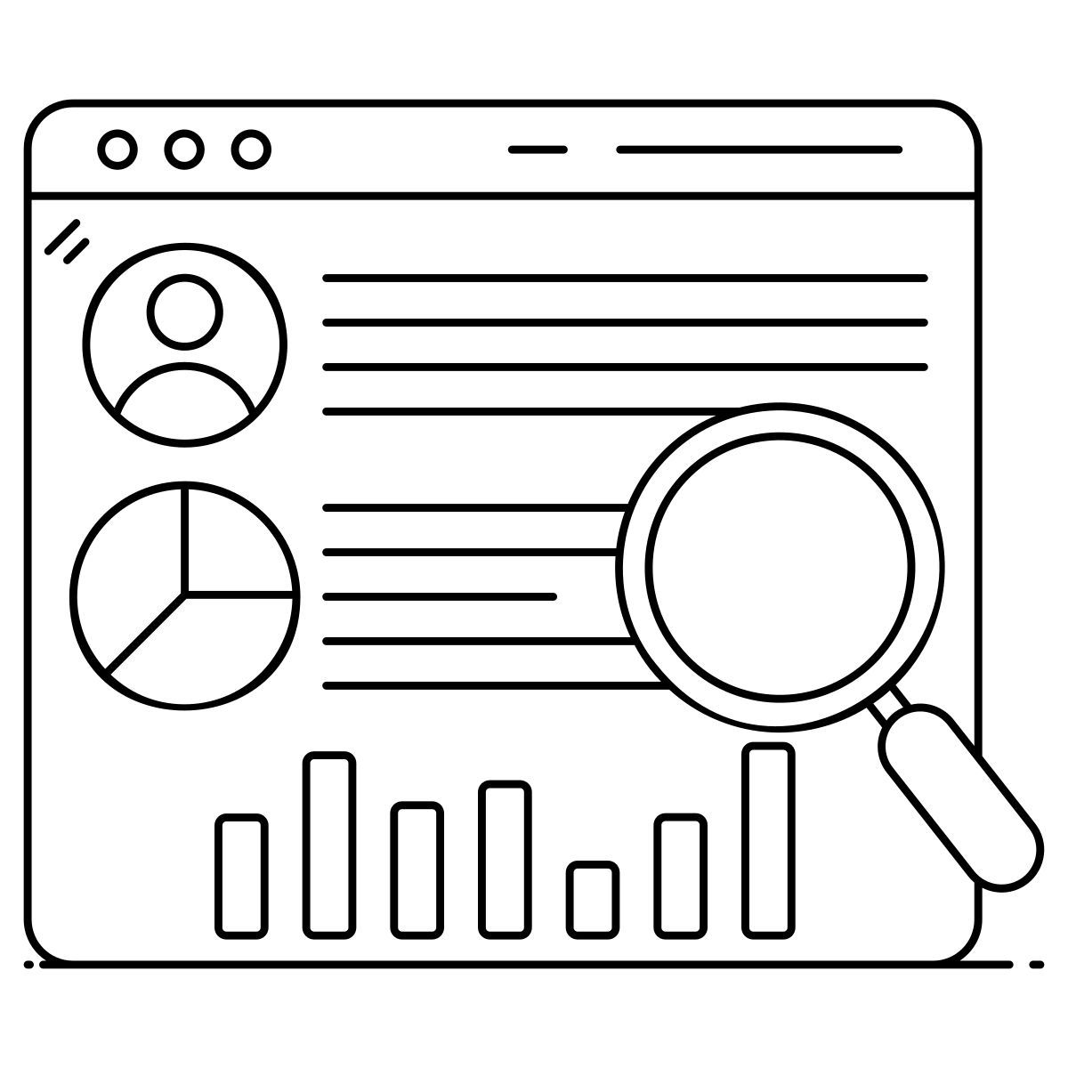 Análisis de datos icon