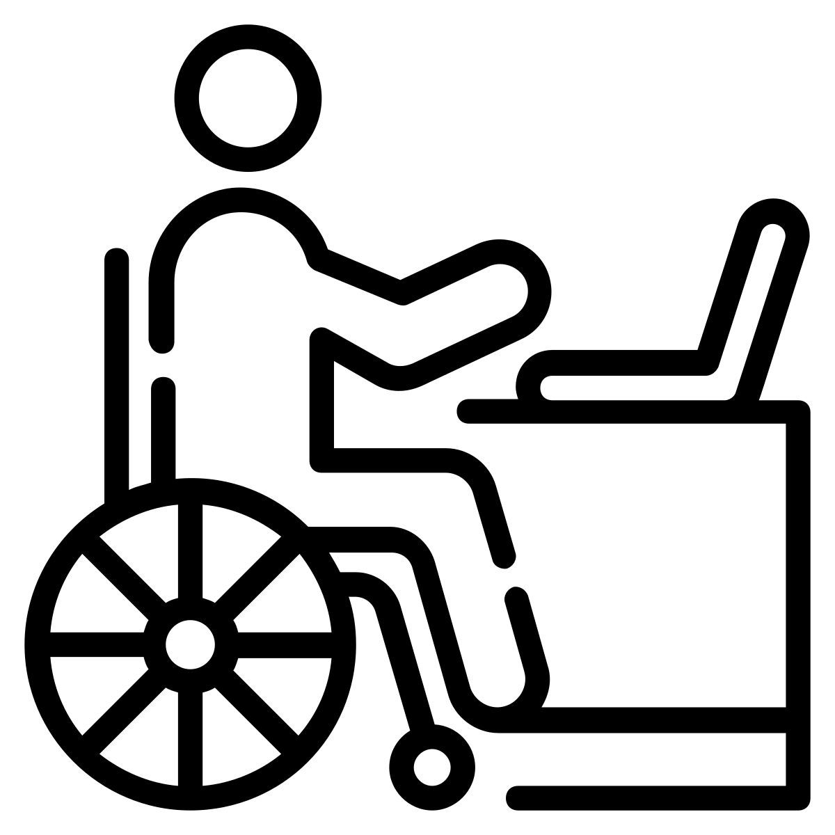 disabilita dipendente icon