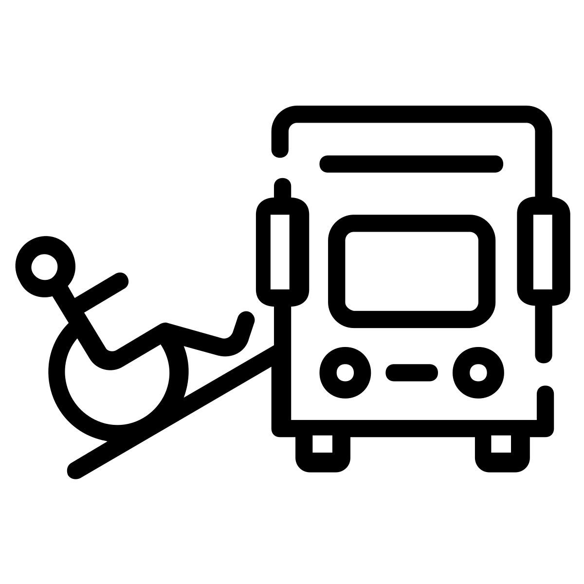 handicap passenger icon