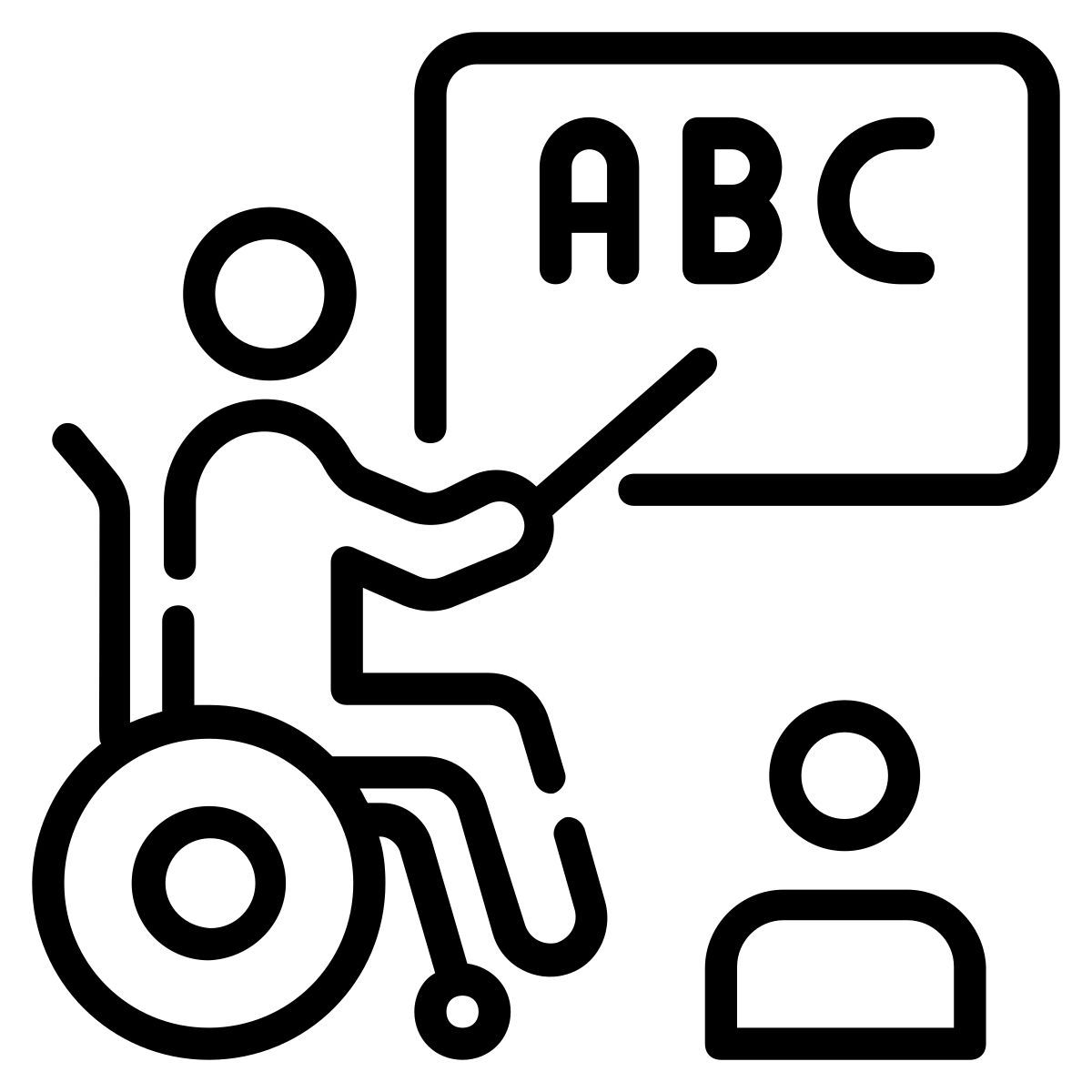 Handicapped Tutor icon