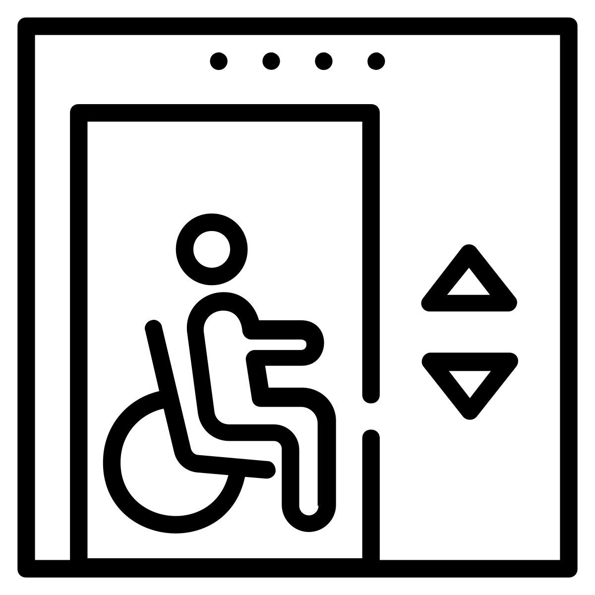 hospital elevator icon