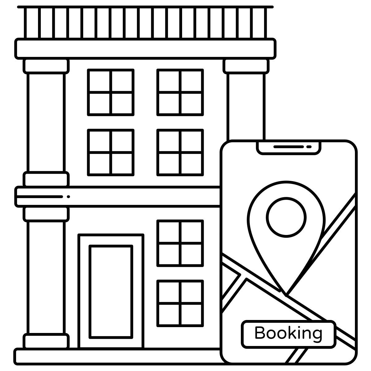 hotel location icon