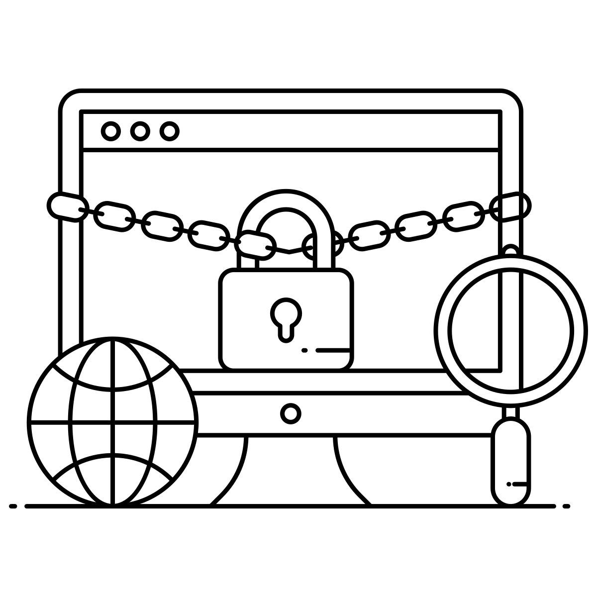 internet security icon
