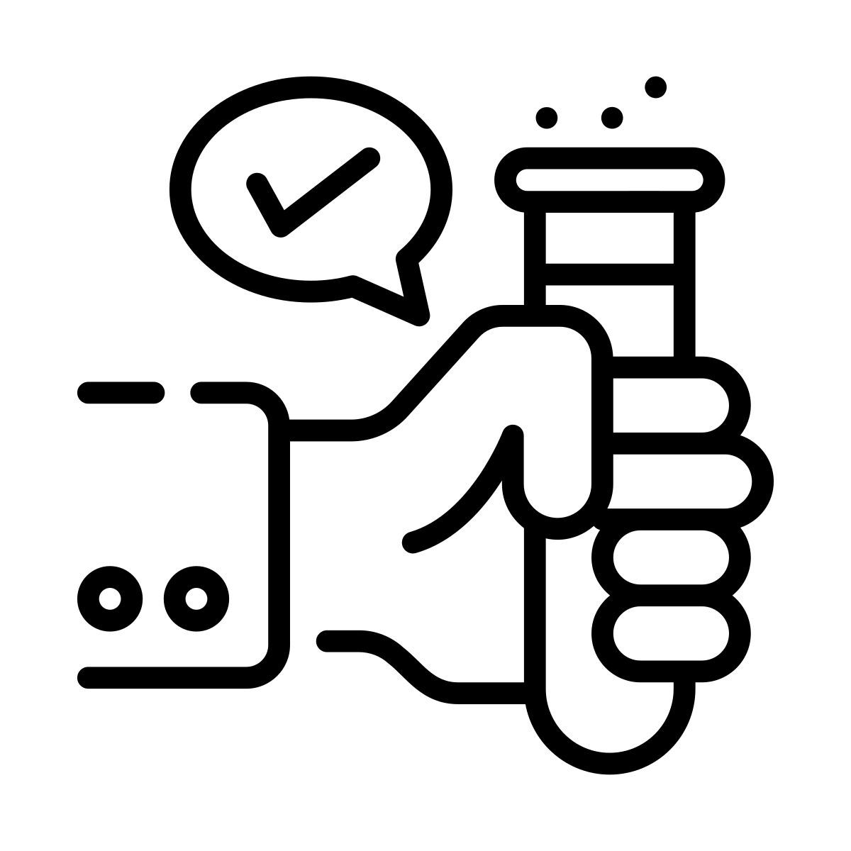 lab testing icon