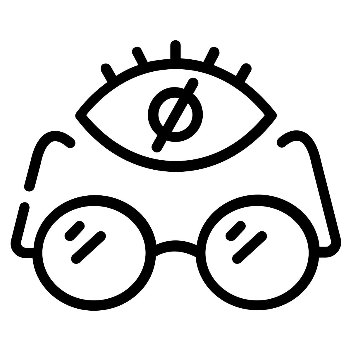 nessuna visione icon