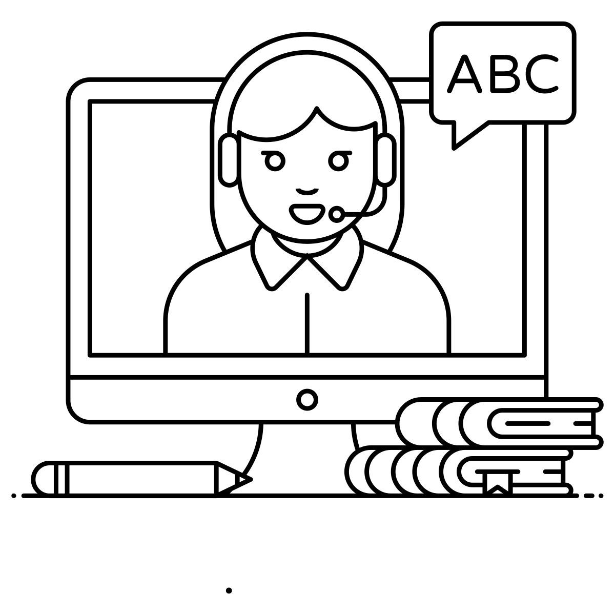 online lesson icon
