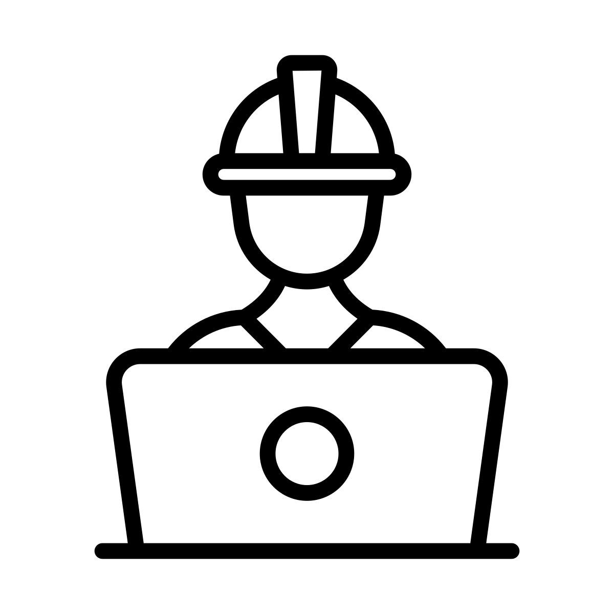 remote worker icon