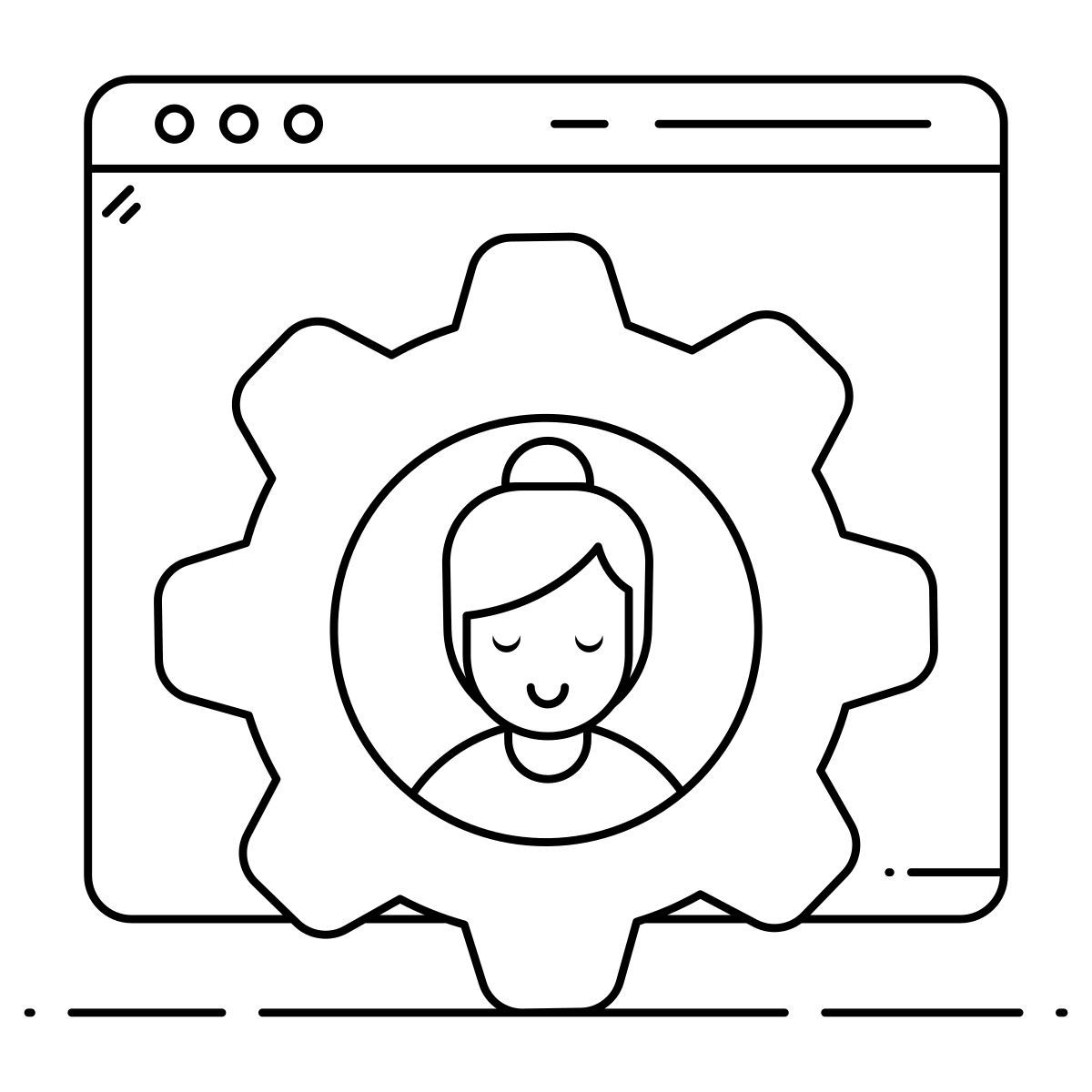 user profile settings icon