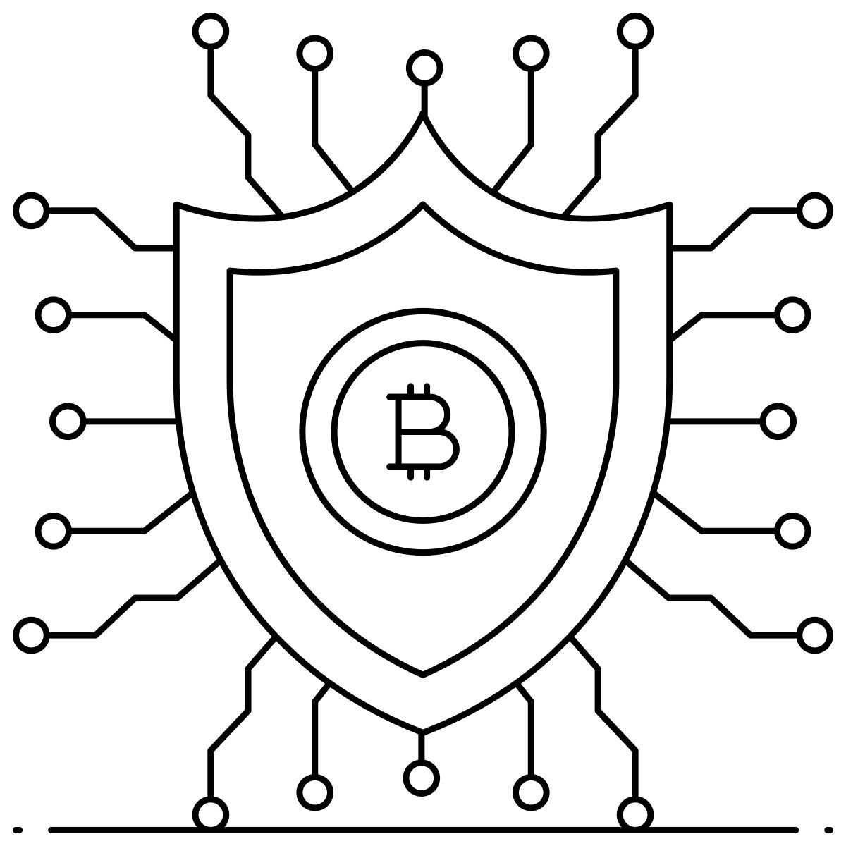 bitcoin encryption icon