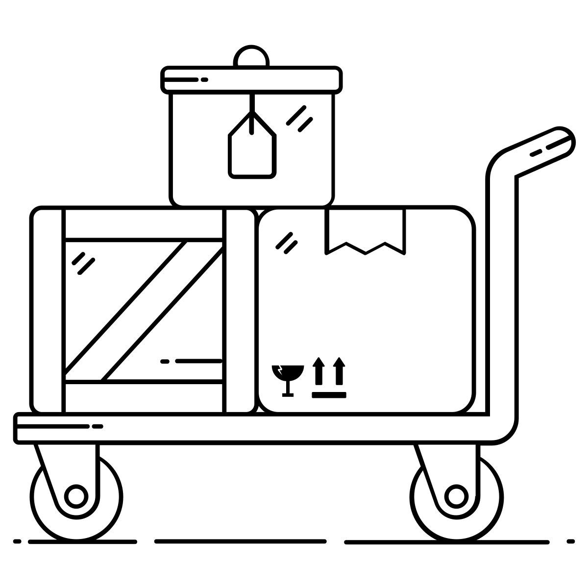 hand truck icon