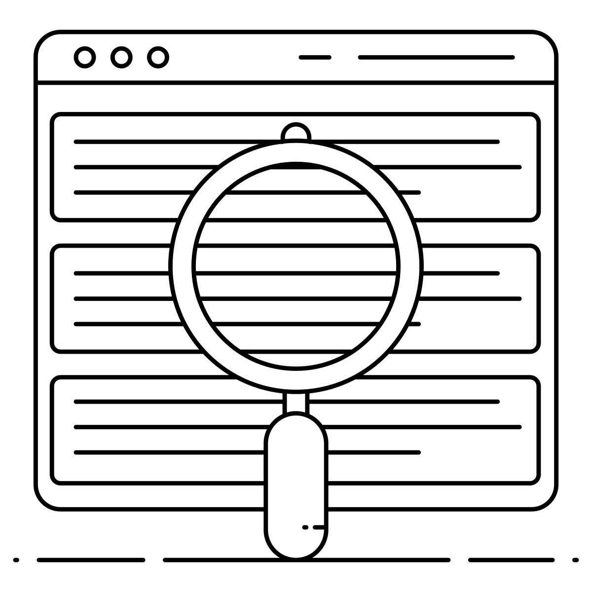 search results icon