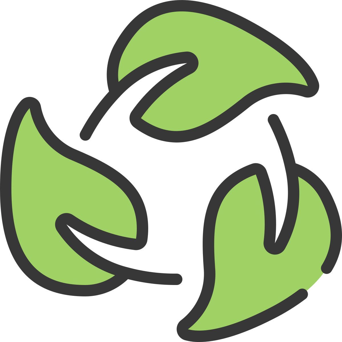 biologisch abbaubar icon