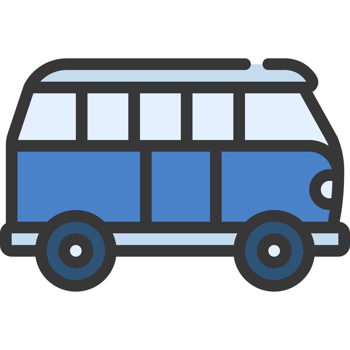 wohnwagen campingplatz icon