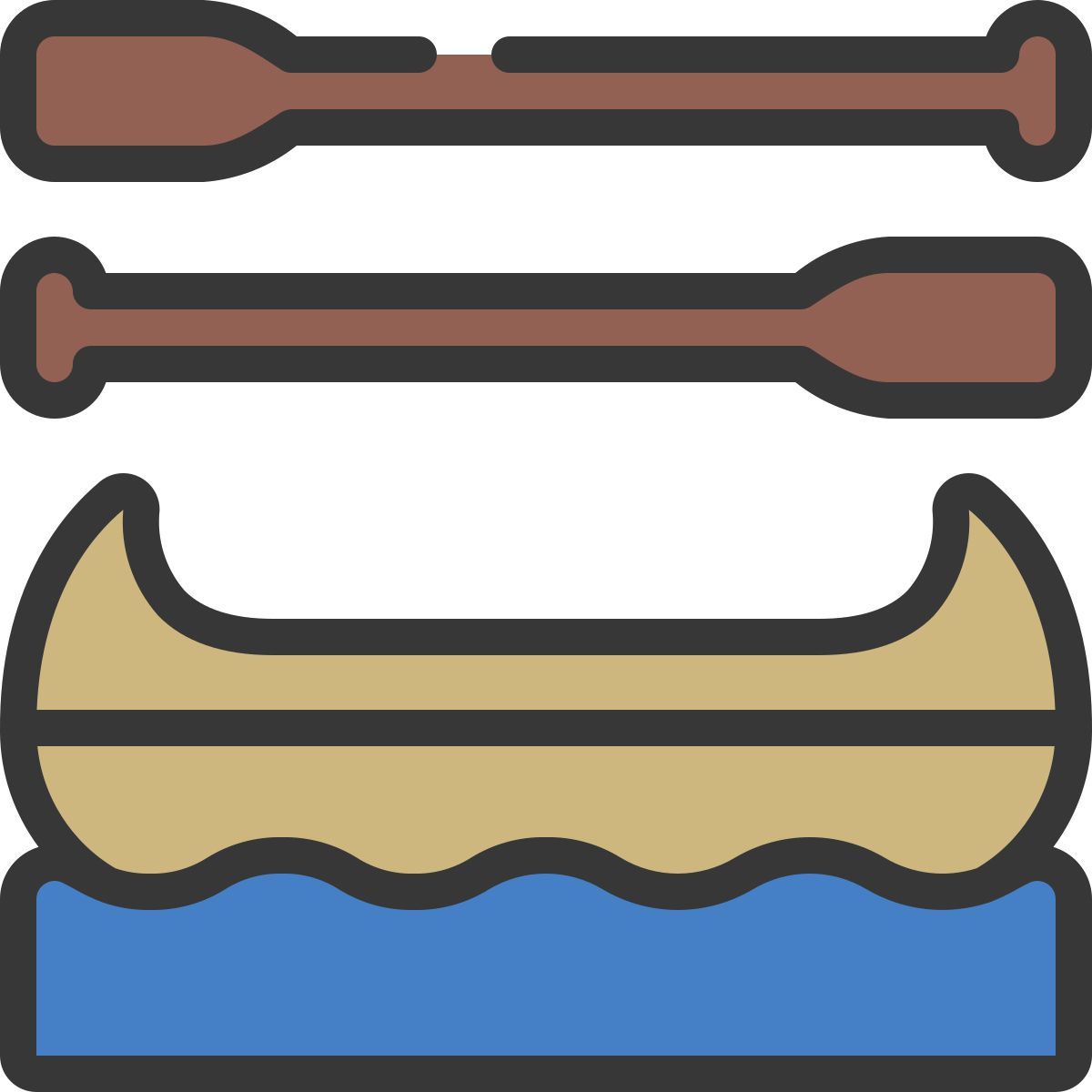kanu slalom icon