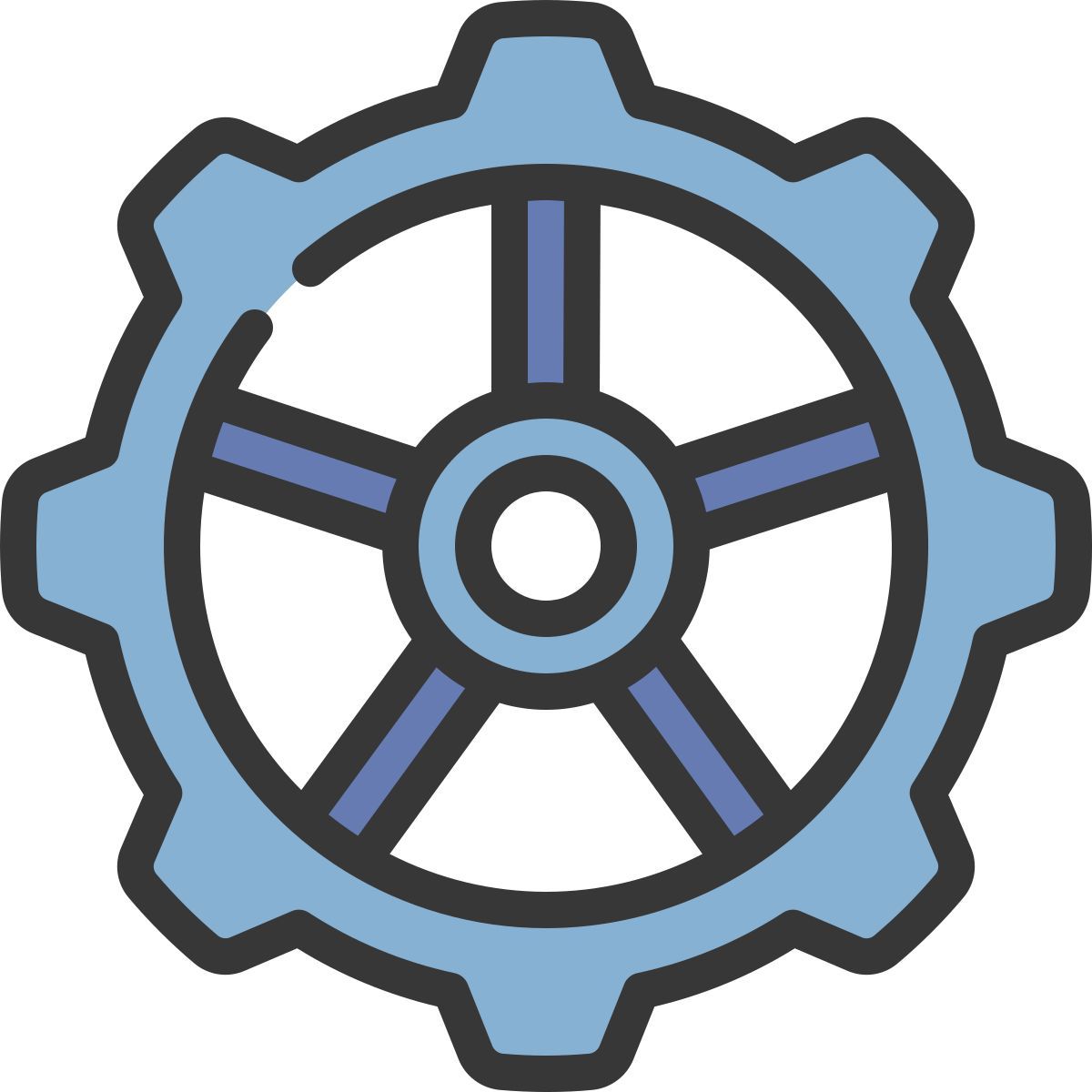 cog icon