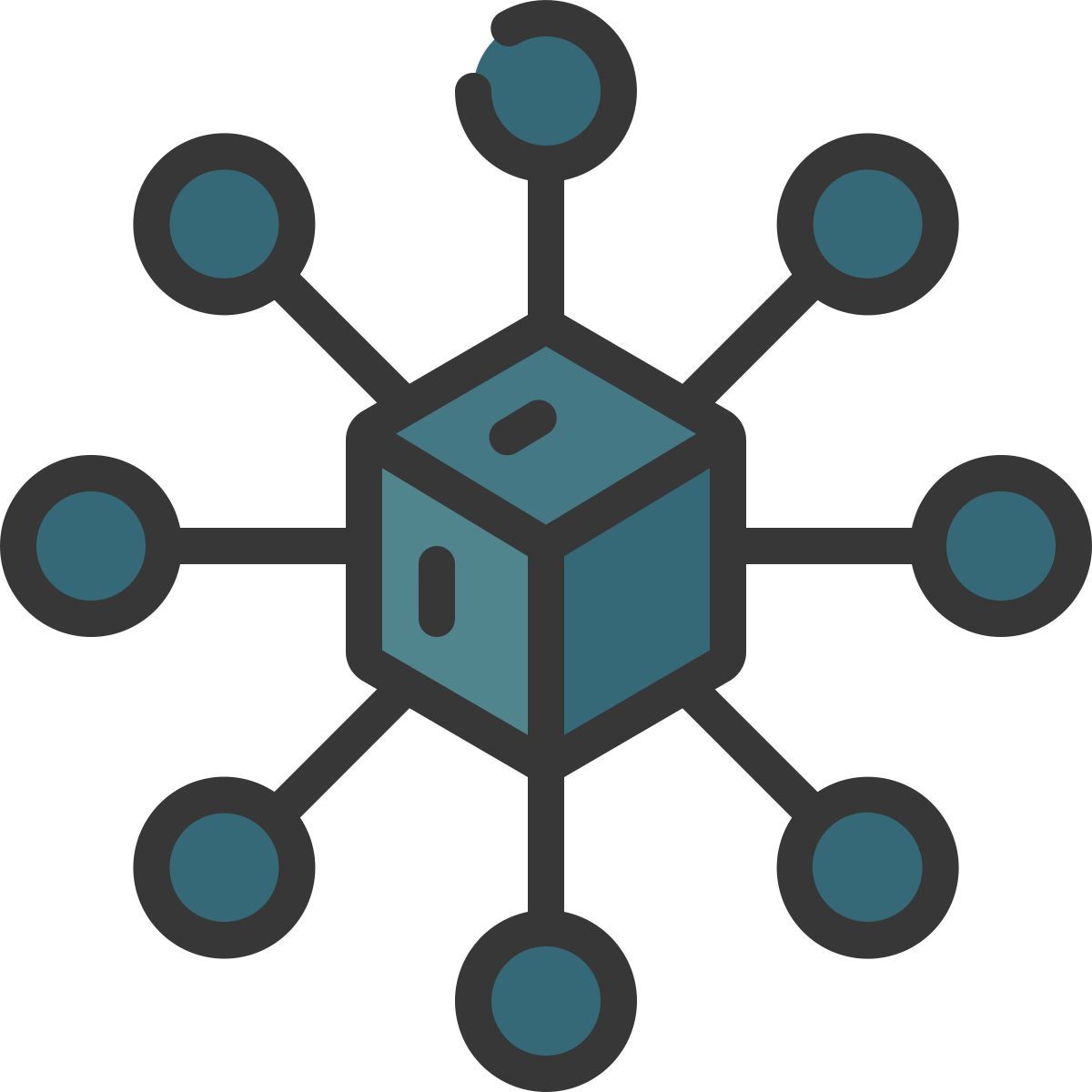 distributed icon