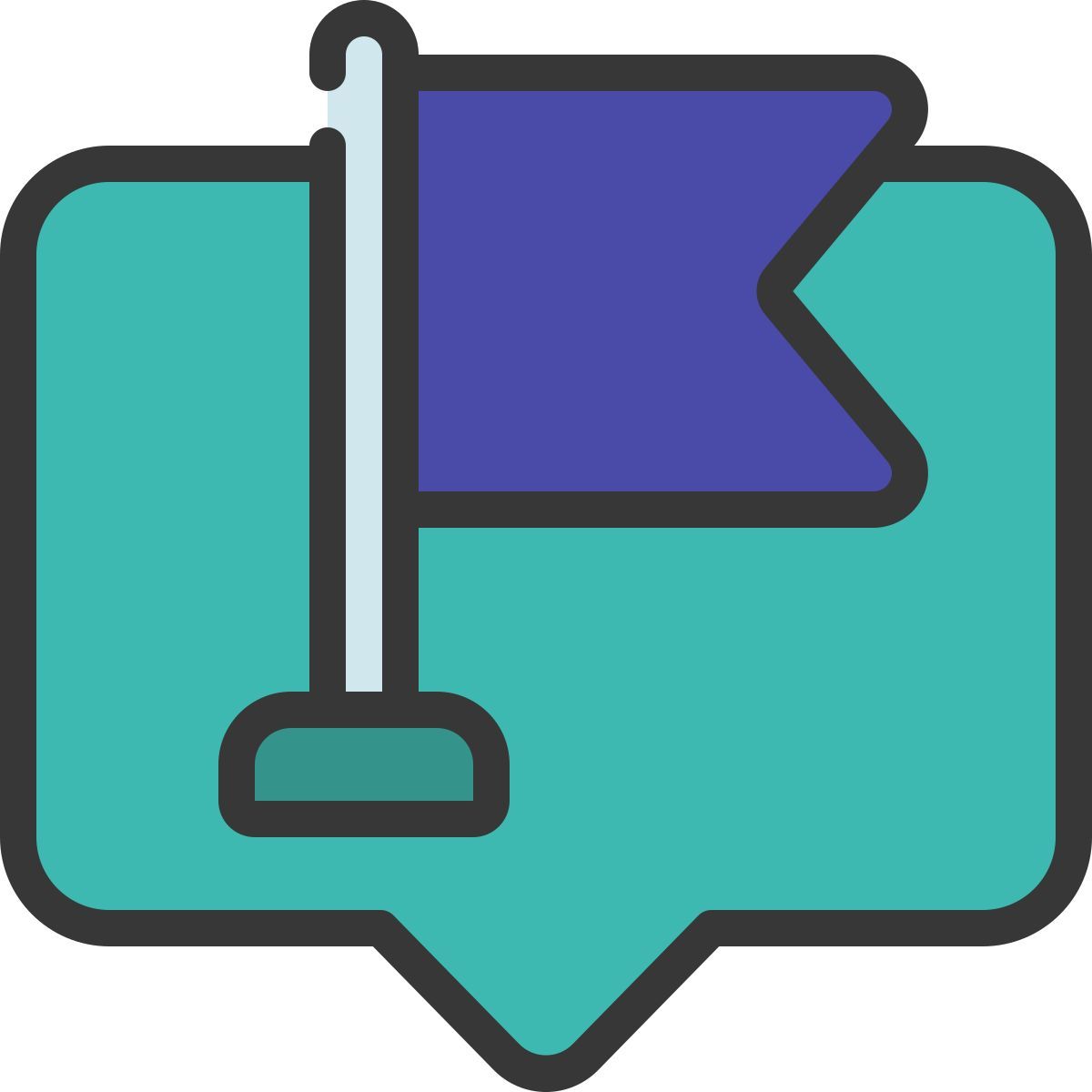 플래그가 지정됨 icon