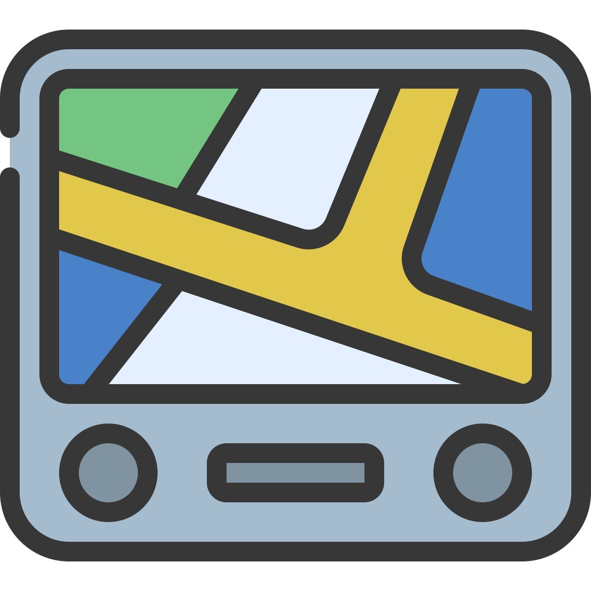 geographisches positionierungs system Icon