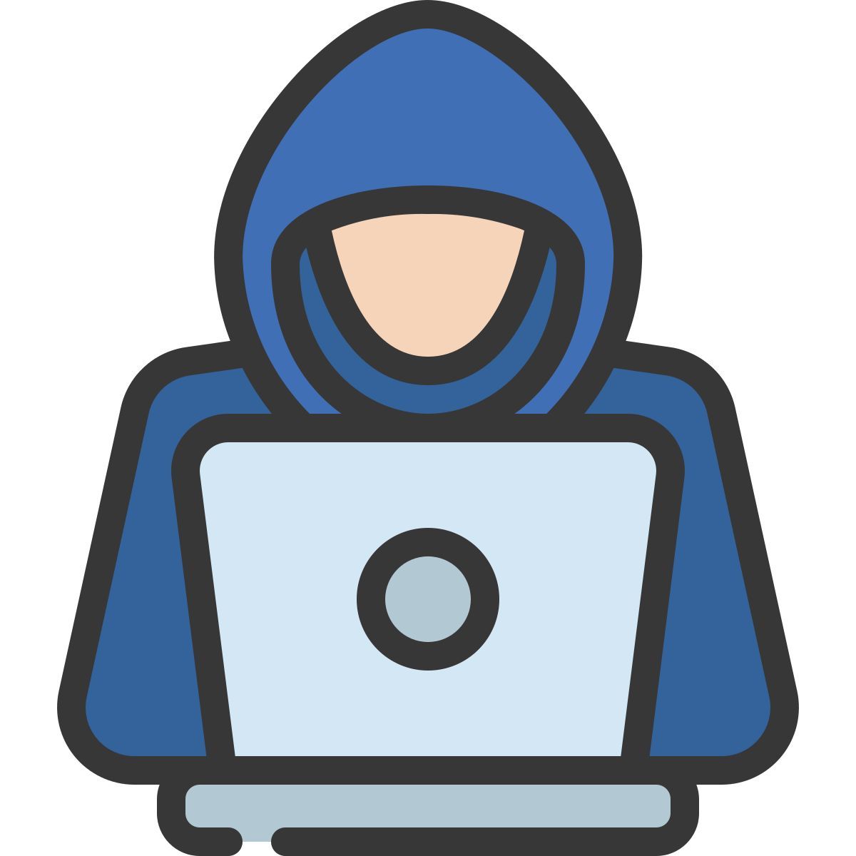 hooded icon