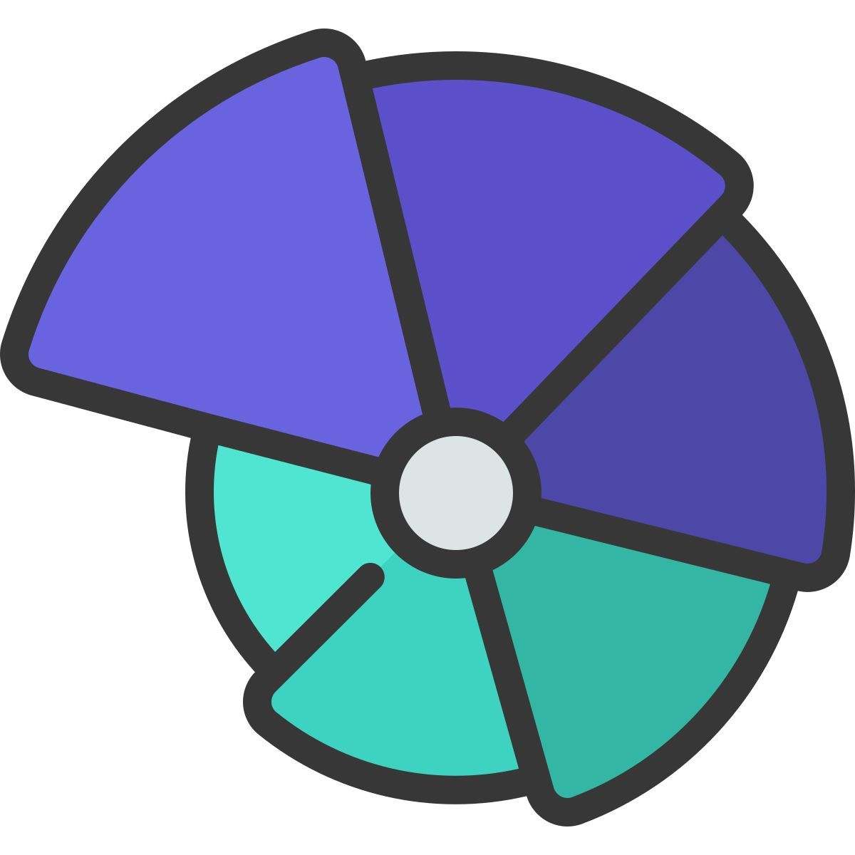 增量 icon
