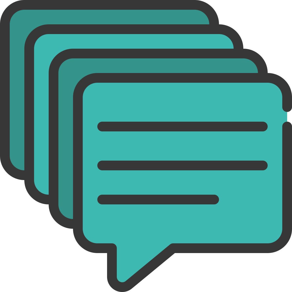 message icon