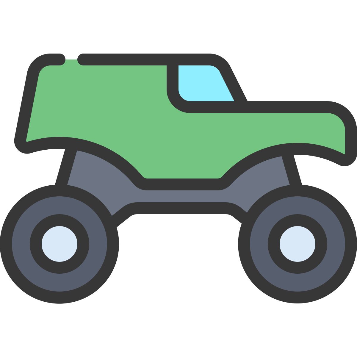 monster truck icon