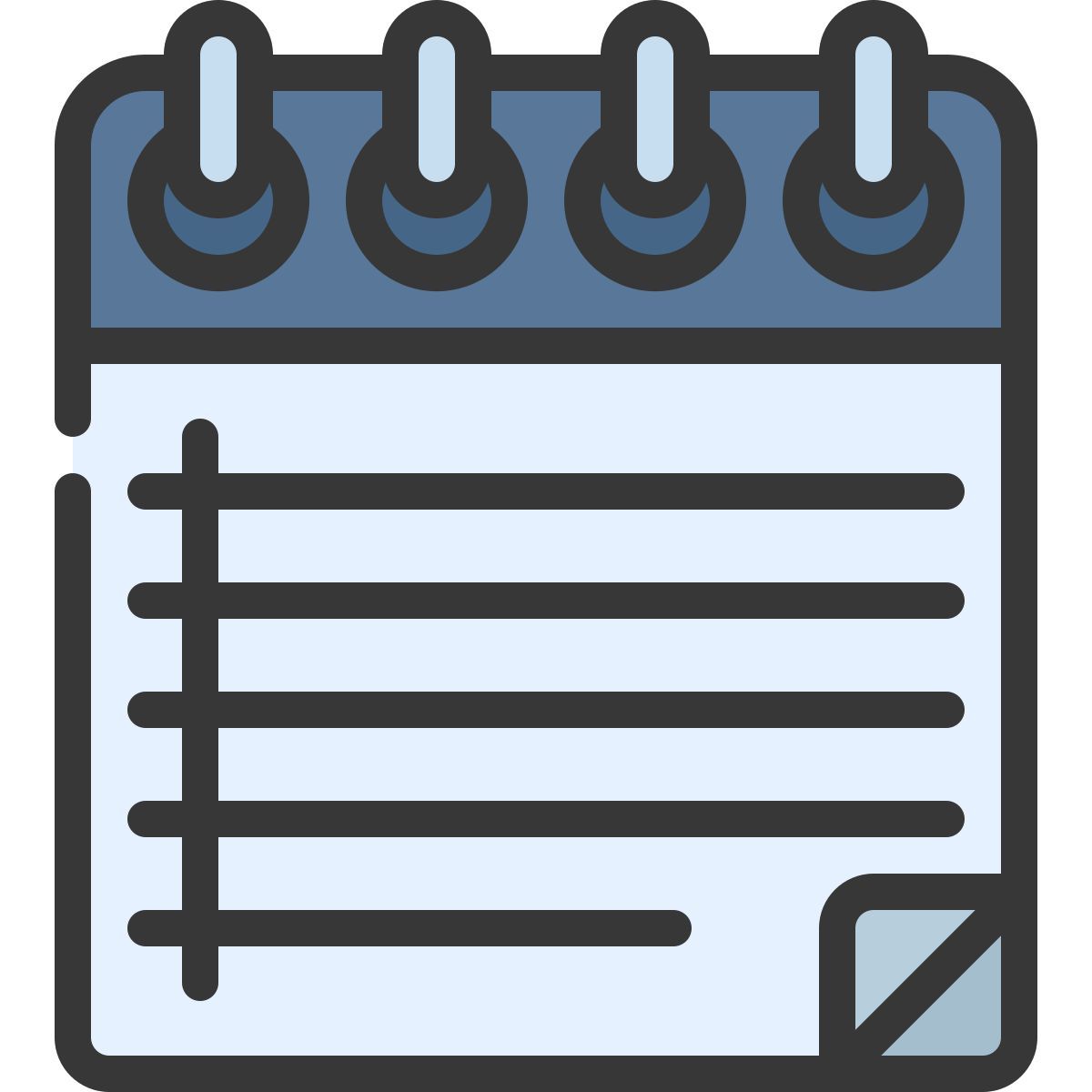 bloc notes icon