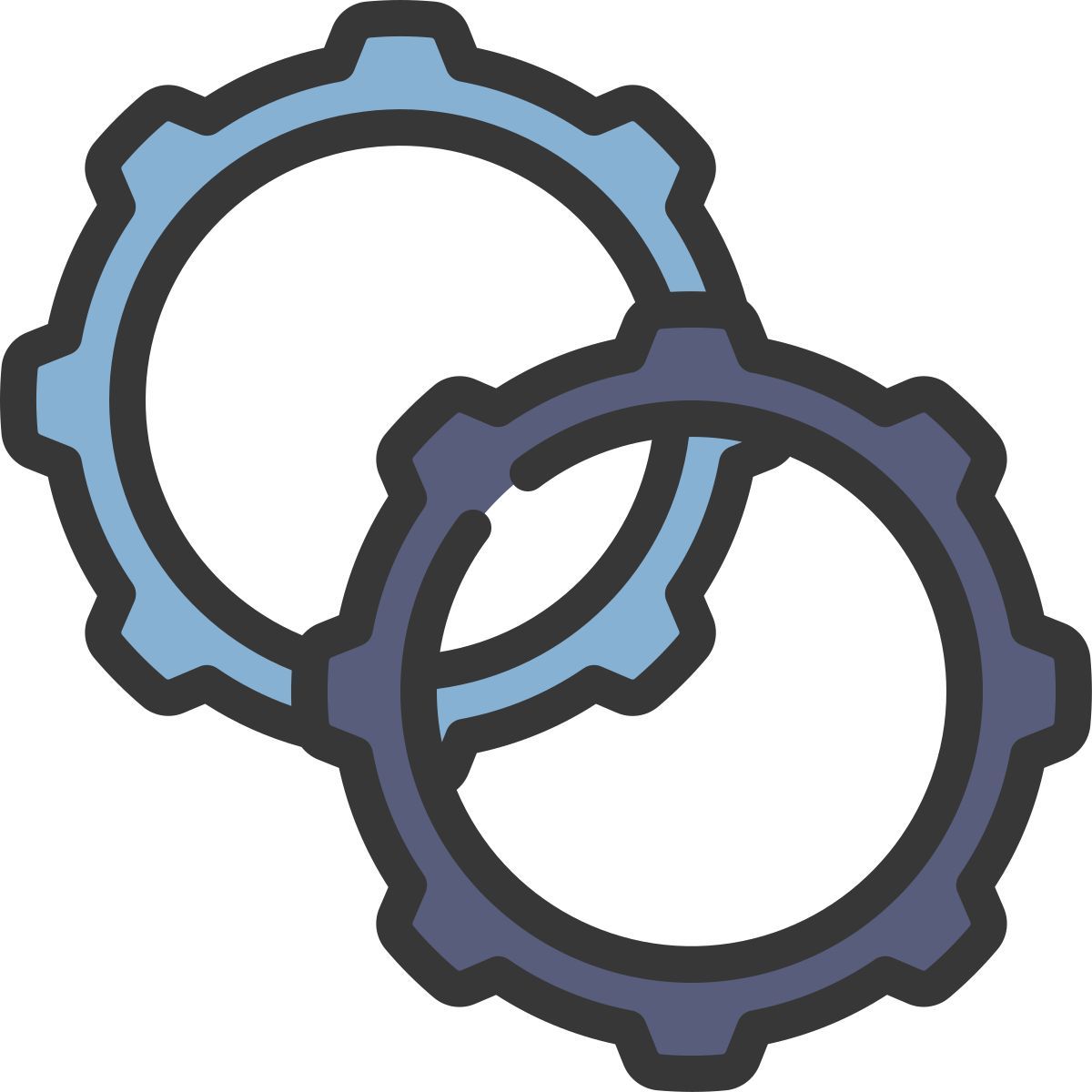 overlapping icon